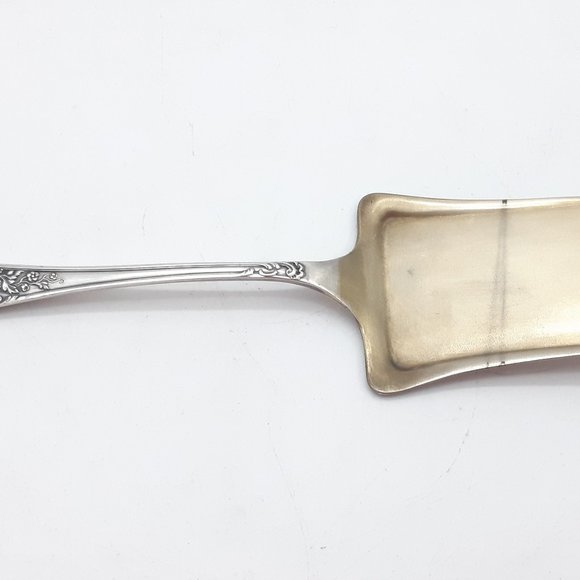 Antique Silverplate Norblin Ladle and Cake Server Made in Poland -Russian Empire - Picture 6 of 10